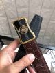 AAA Replica Versace Brown Leather Belt For Men - Gold And Black Medusa Buckle (5)_th.jpg